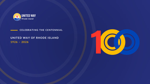Centennial background: the official 100 mark on navy
