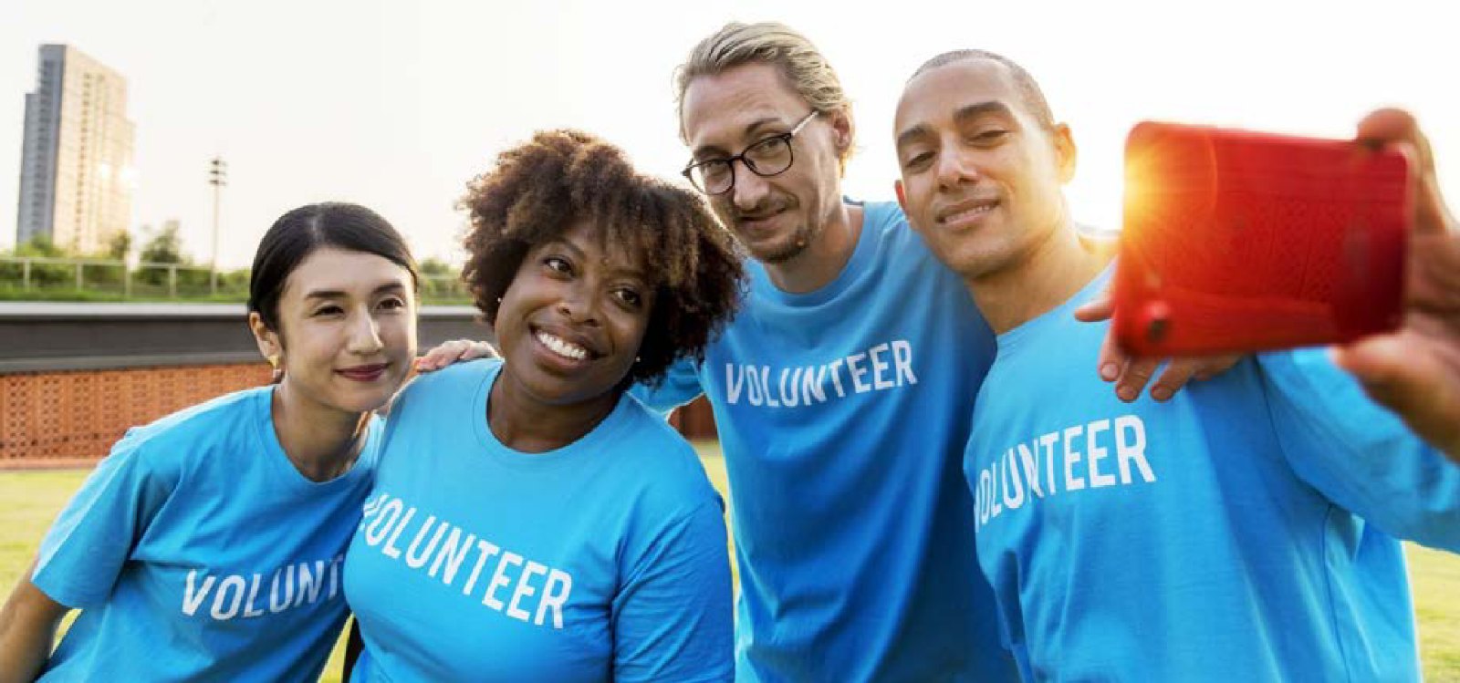 A team of volunteers